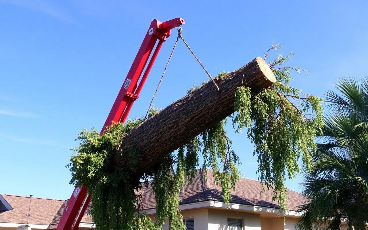 Crane Tree Removal in Tallahassee, FL